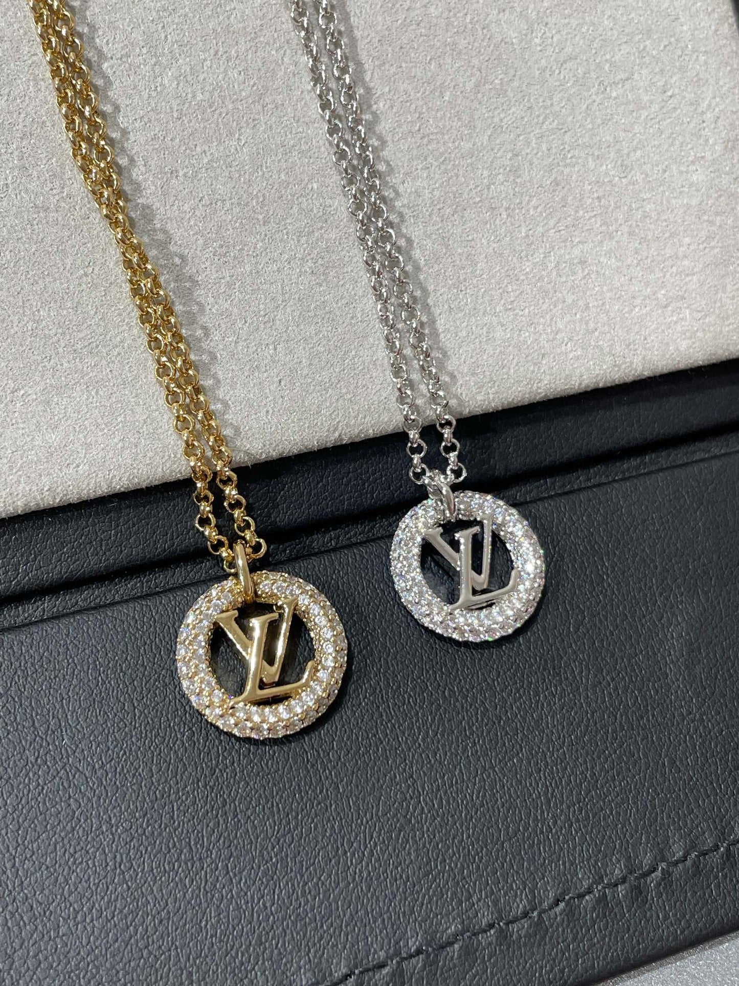 Collier pavé de diamants Diana By Night
