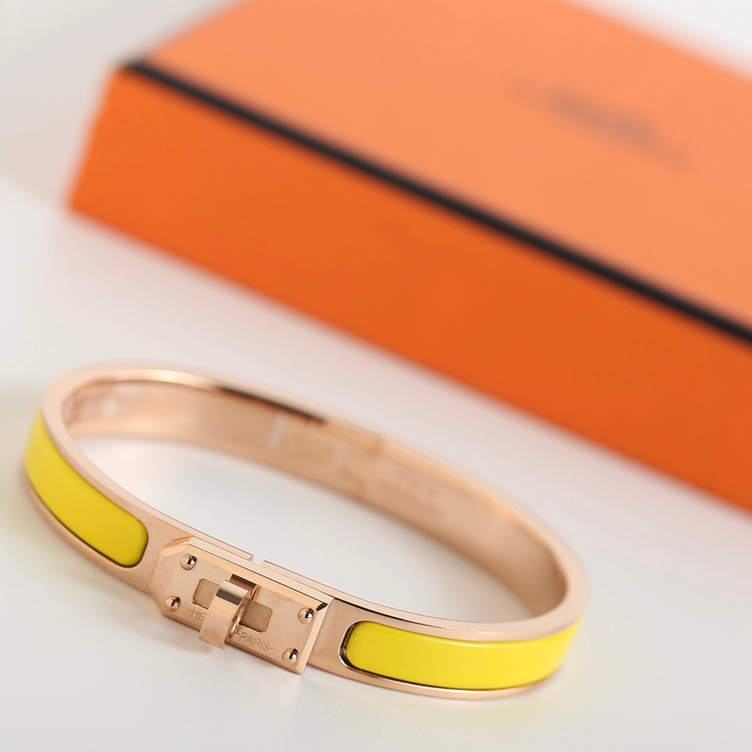 BRACELET DIANA HM KELLY JAUNE