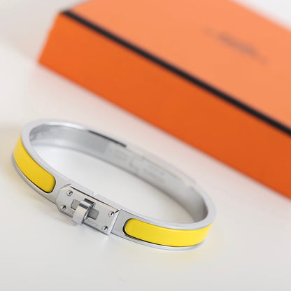 BRACELET DIANA HM KELLY JAUNE