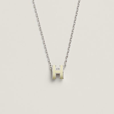 Collier en or émaillé jaune Diana HM Clic