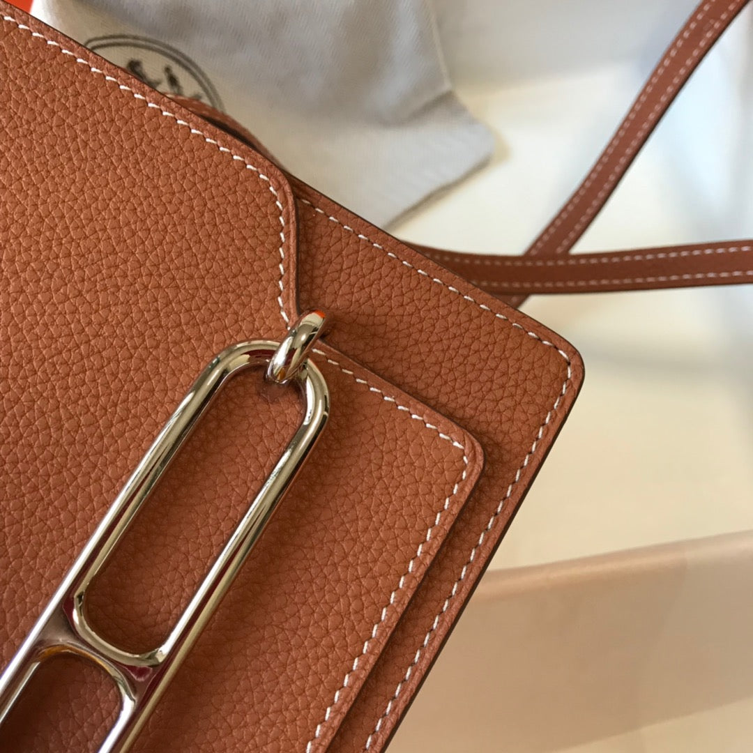 HM SAC ROULIS 18 CIDER TOGO LEATHER