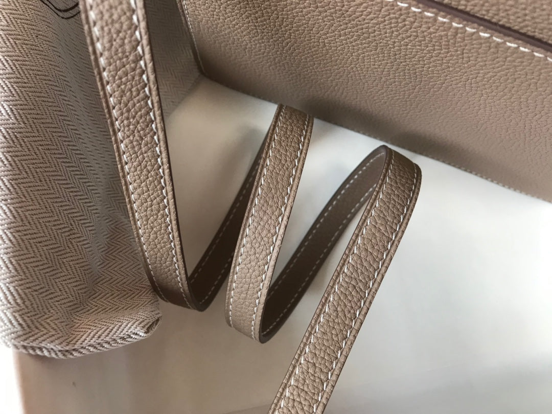 HM SAC ROULIS 19 CEDAR TOGO LEATHER