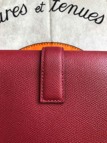 HM Jige 29 Berry Red Epsom 229077