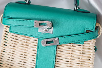 HM Kelly 20 Picnic Kelly Vert Verone Bamboo And Rattan