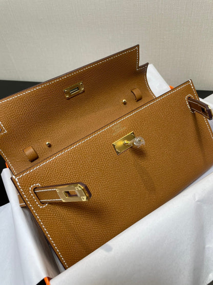 kelly woc 20.5 gold epsom gold hardware