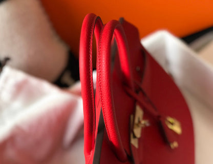 HM BIRKIN 35CM RED TOGO LEATHER GOLD HARDWARE