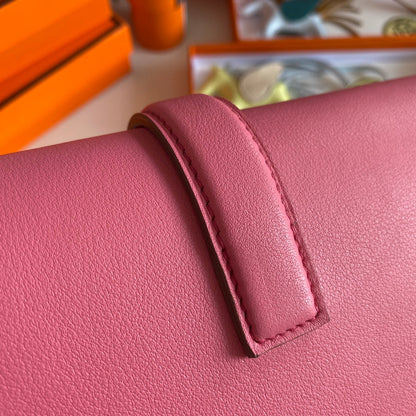 HM Jige 29 Salmon Pink Swift Calfskin 229029