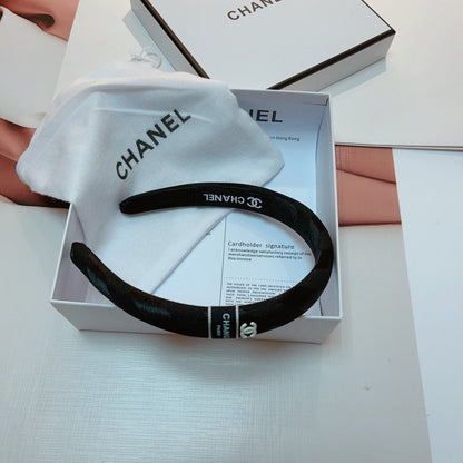 BLACK SILK HAIRBAND 876966
