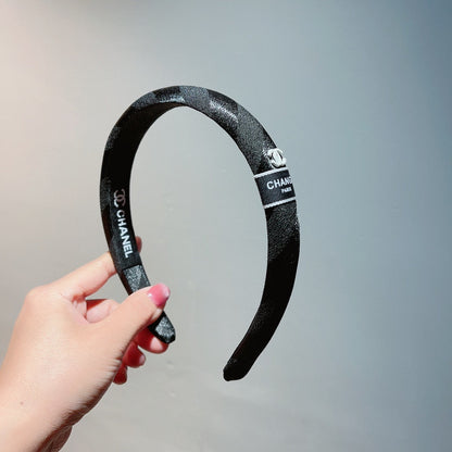 BLACK SILK HAIRBAND 876966