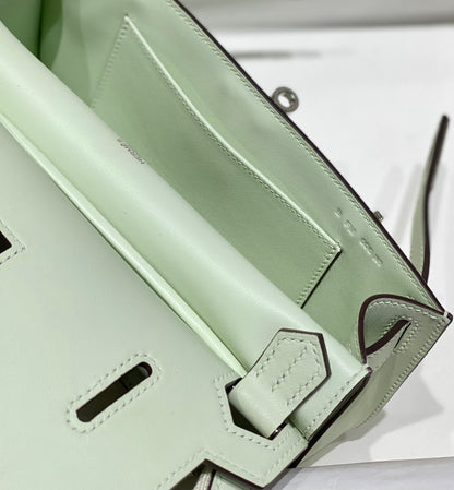 HM JYPSI¨¨RE MINI 23 MINT CALFSKIN SILVER HARDWARE