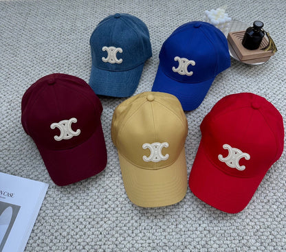 celin base ball cap triomphe in cotton