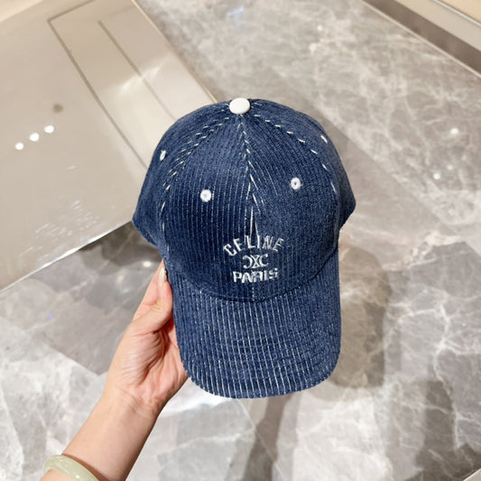 Celin Cap Blue Cotton Fabric 210414