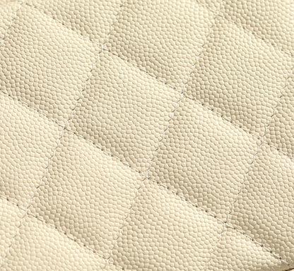 CC 25C Vanity 17cm Cream Grained Calfskin