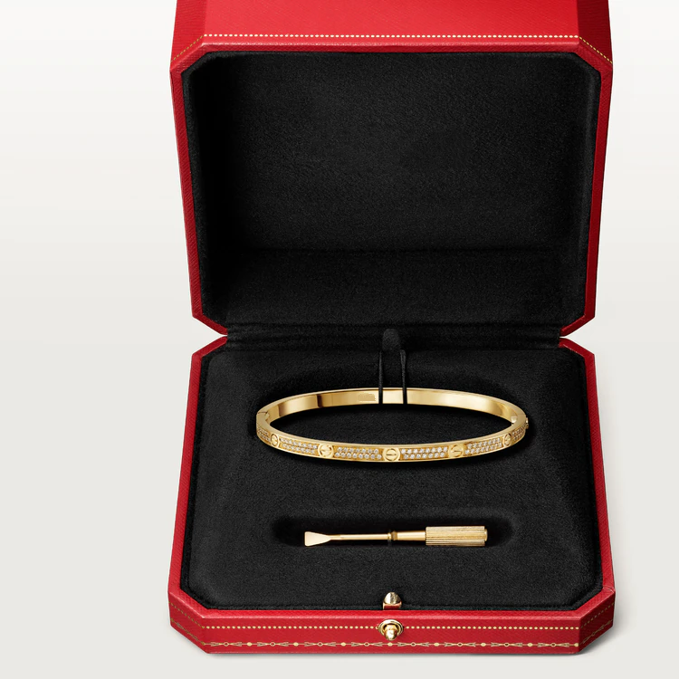 DIANA LOVE BRACELET 3.65MM DIAMOND-PAVED