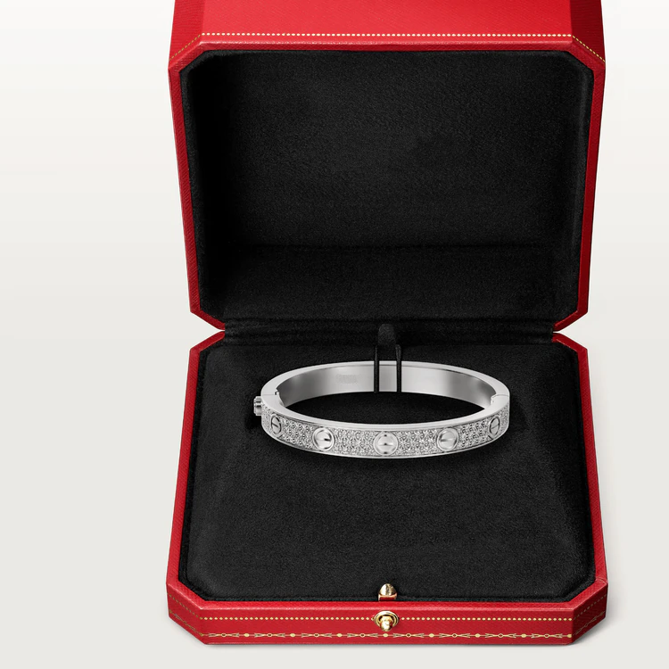 DIANA LOVE BRACELET 6.1MM DIAMOND-PAVED