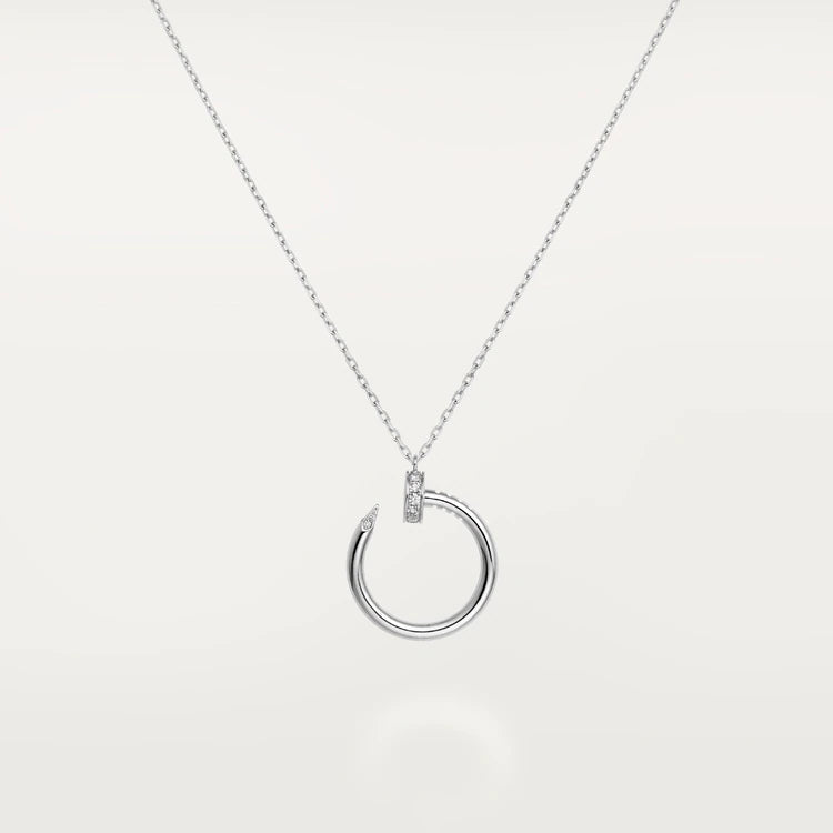 COLLIER DIANA JUSTE ARGENT 