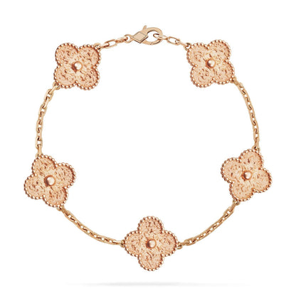 CLOVER 5 MOTIFS BRONZING BRACELET