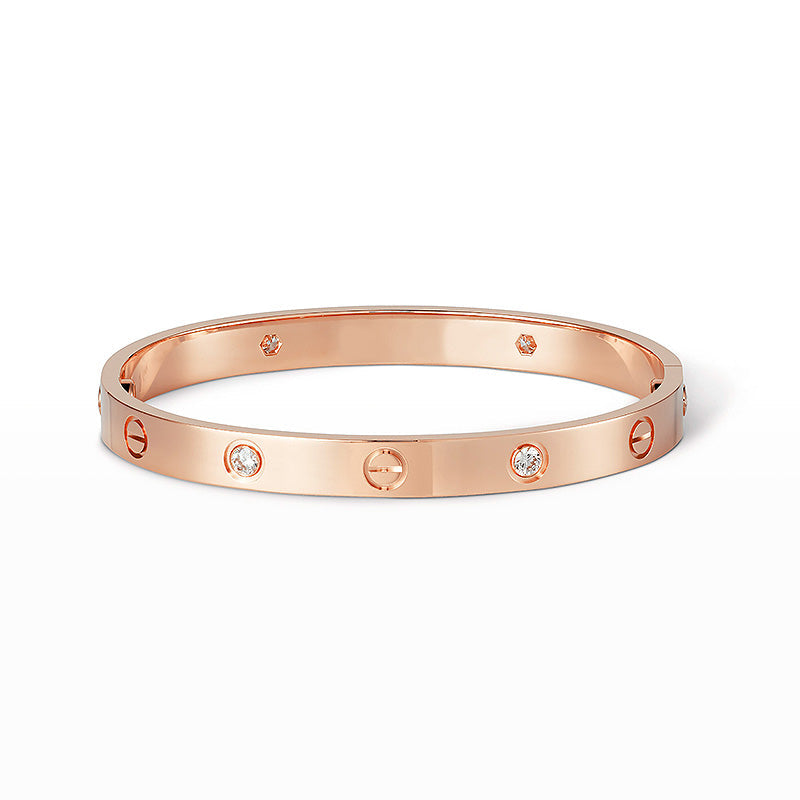 DIANA LOVE BRACELET 6.1MM 4 DIAMONDS
