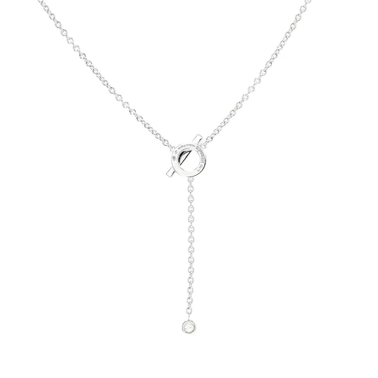 COLLIER DIANA FINESSE EN ARGENT ET DIAMANTS