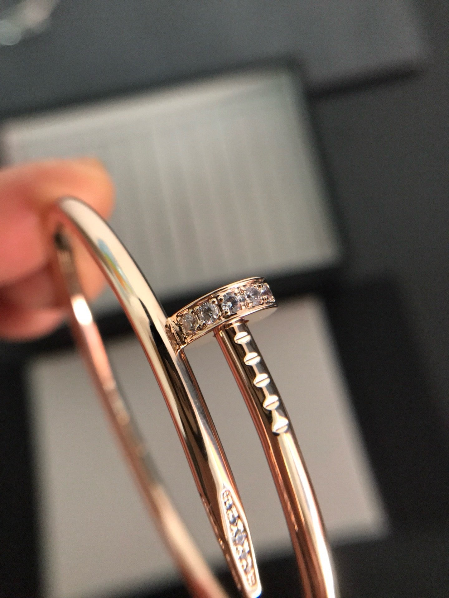DIANA JUSTE BRACELET 3.5MM DIAMONDS