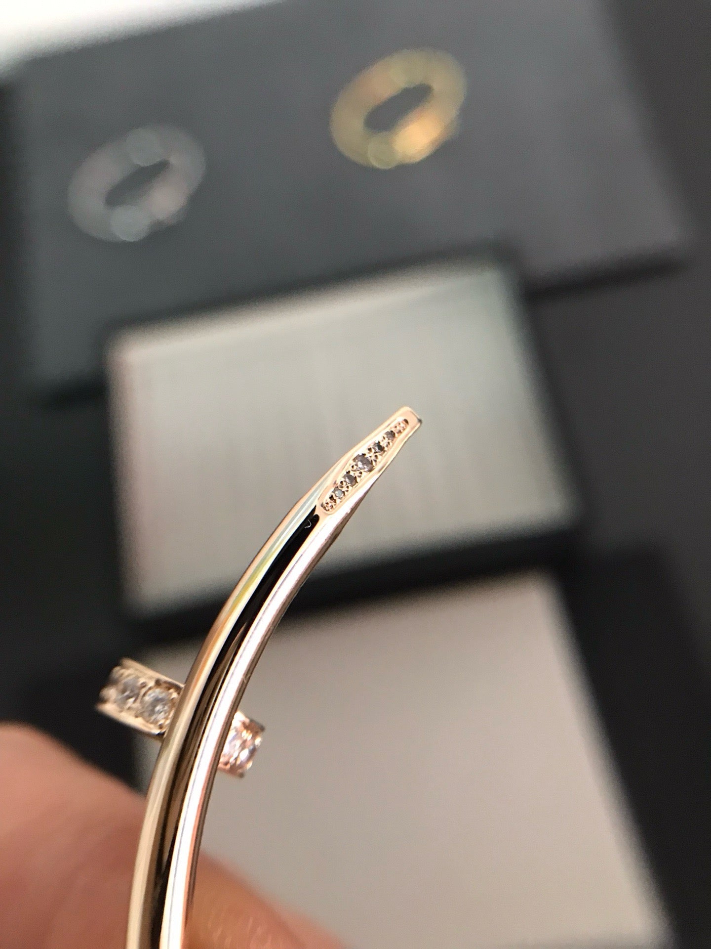 DIANA JUSTE BRACELET 3.5MM DIAMONDS