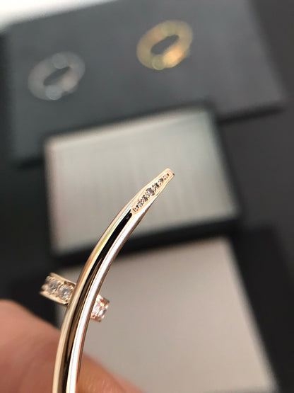 DIANA JUSTE BRACELET 3.5MM DIAMONDS
