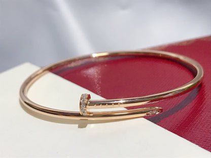 DIANA JUSTE BRACELET 2.5MM DIAMONDS