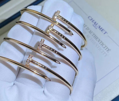 DIANA JUSTE BRACELET 2.5MM DIAMONDS