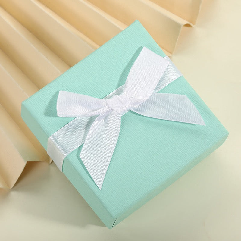 Coffret à bijoux Bowknot, coffret cadeau (sans logo)