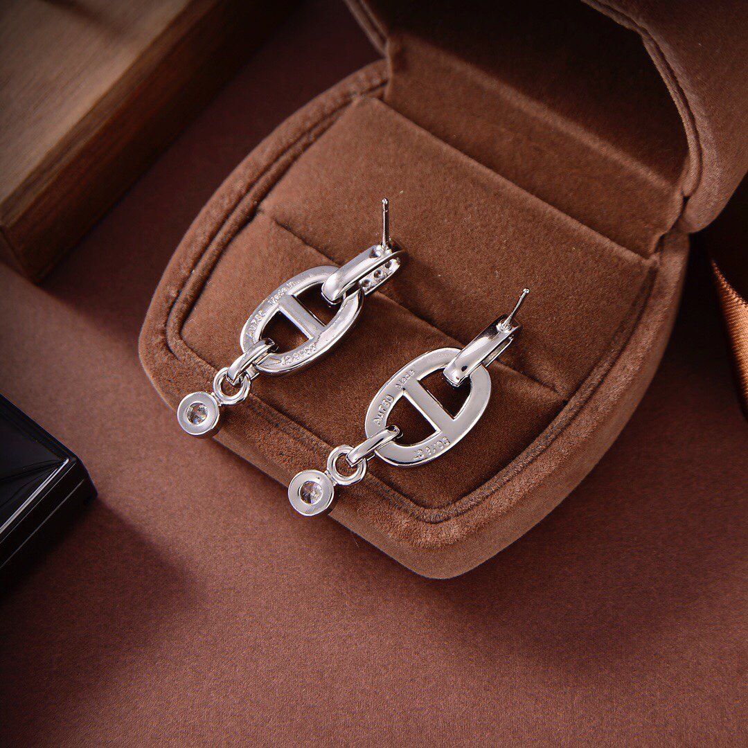 DIANA HM CHAINE DIAMOND EARRINGS