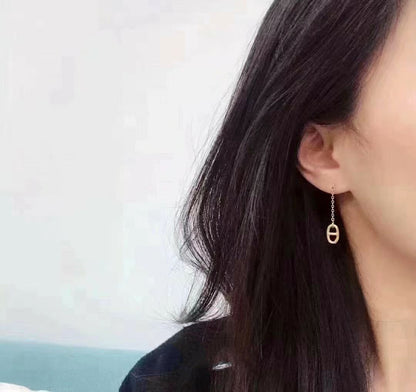 DIANA CHAINE TASSEL EARRINGS