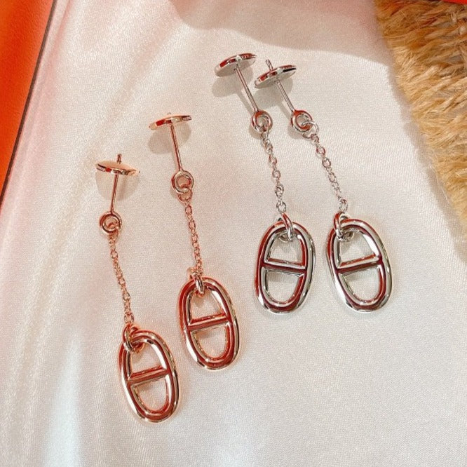 DIANA CHAINE TASSEL EARRINGS