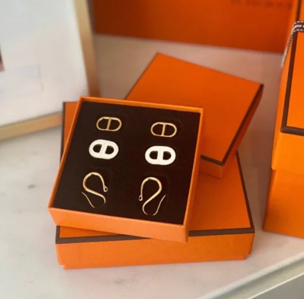 BOUCLES D'OREILLES DIANA HM O'MAILLON EN OR