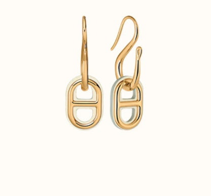 BOUCLES D'OREILLES DIANA HM O'MAILLON EN OR