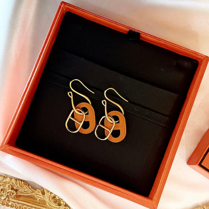 BOUCLES D'OREILLES DIANA HM O'MAILLON EN OR