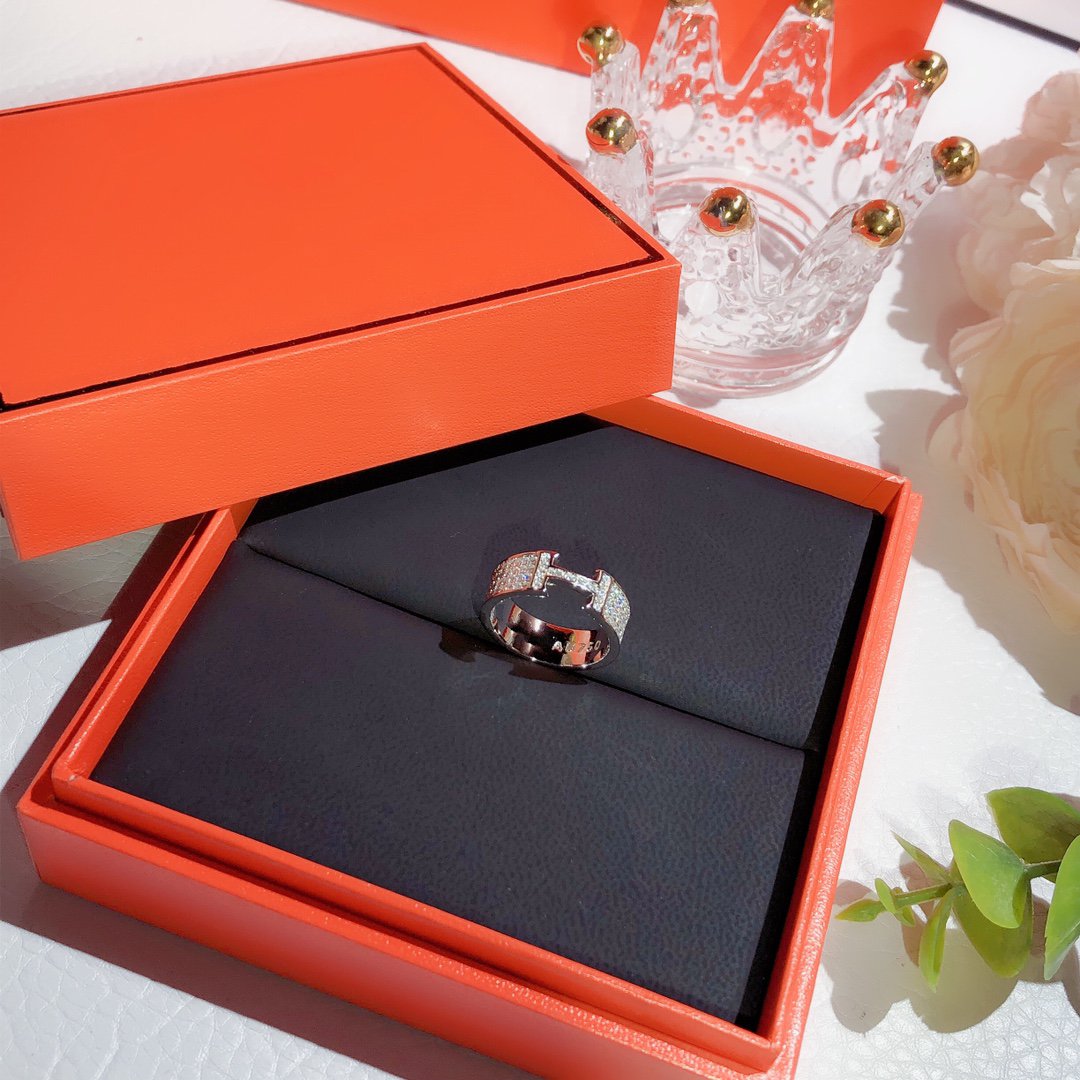BAGUE DIANA H TOUT DIAMANT