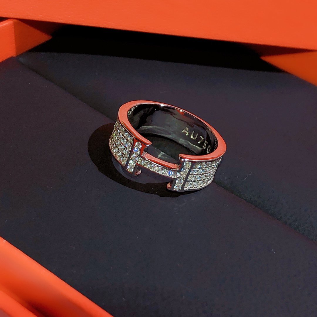 BAGUE DIANA H TOUT DIAMANT