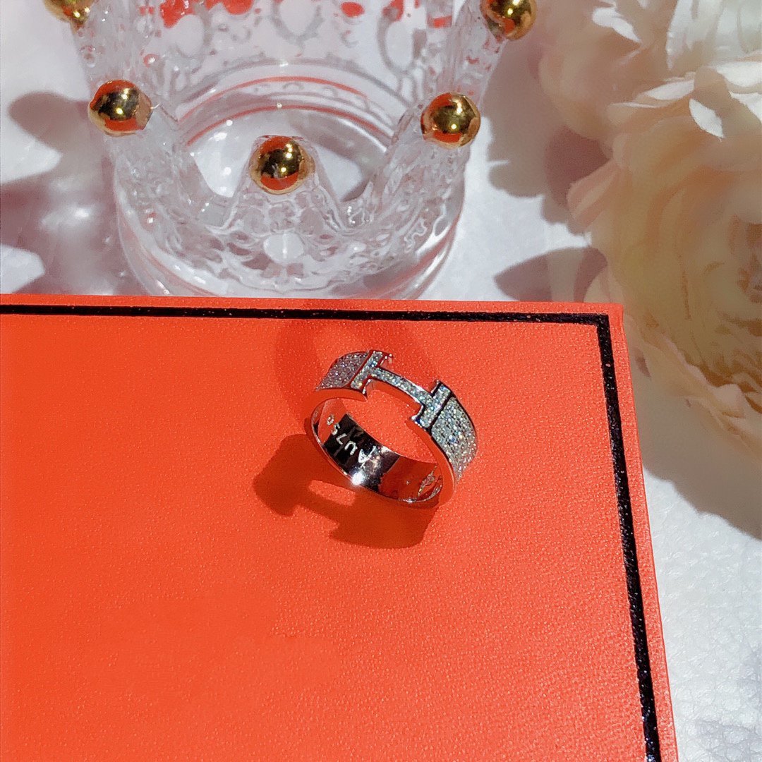 BAGUE DIANA H TOUT DIAMANT