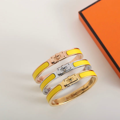 BRACELET DIANA HM KELLY JAUNE