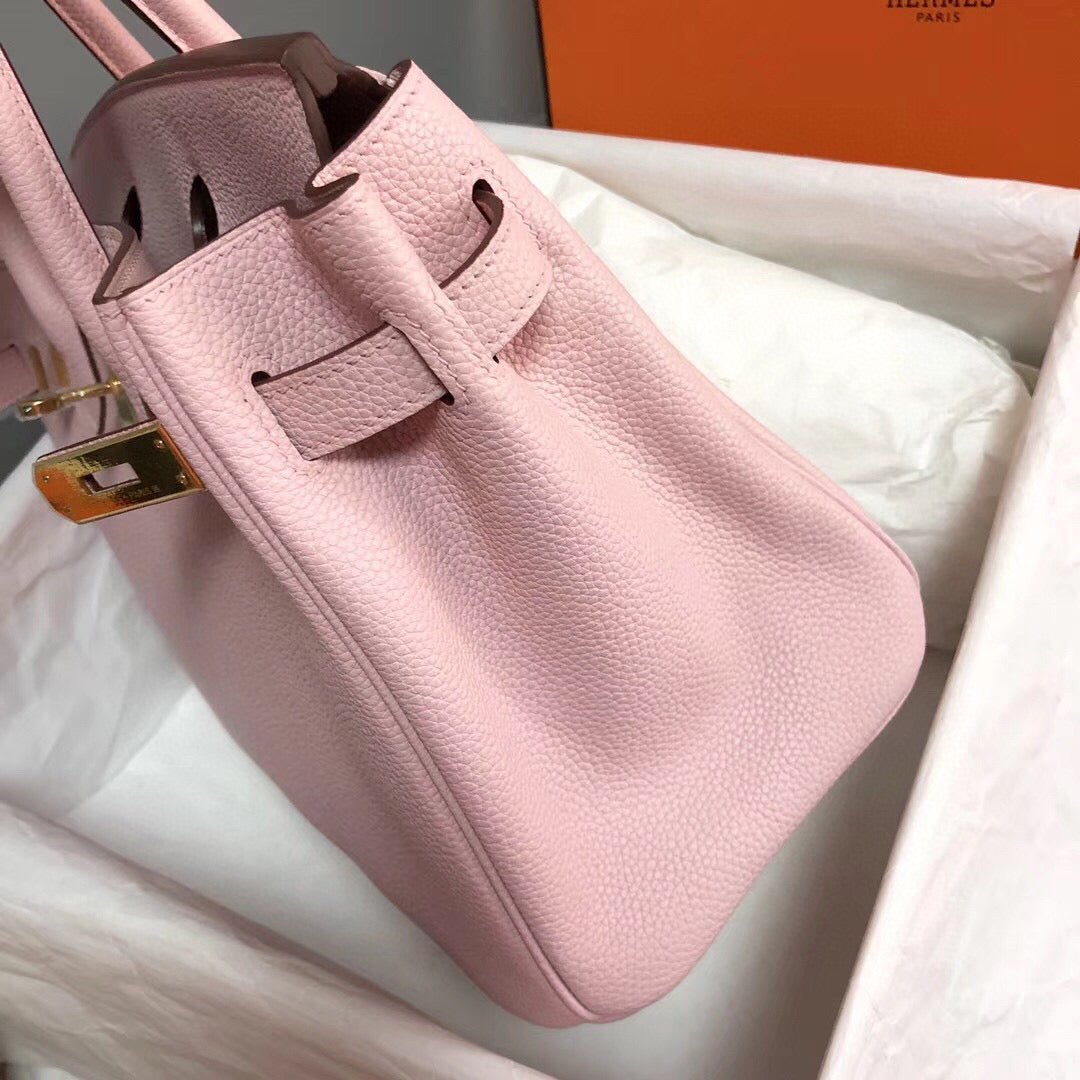 HM BIRKIN 30CM PINK TOGO LEATHER GOLD HARDWARE