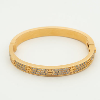 DIANA LOVE BRACELET 6.1MM DIAMOND-PAVED