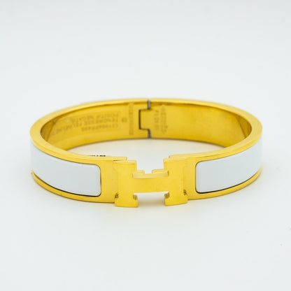 DIANA H WHITE BRACELET