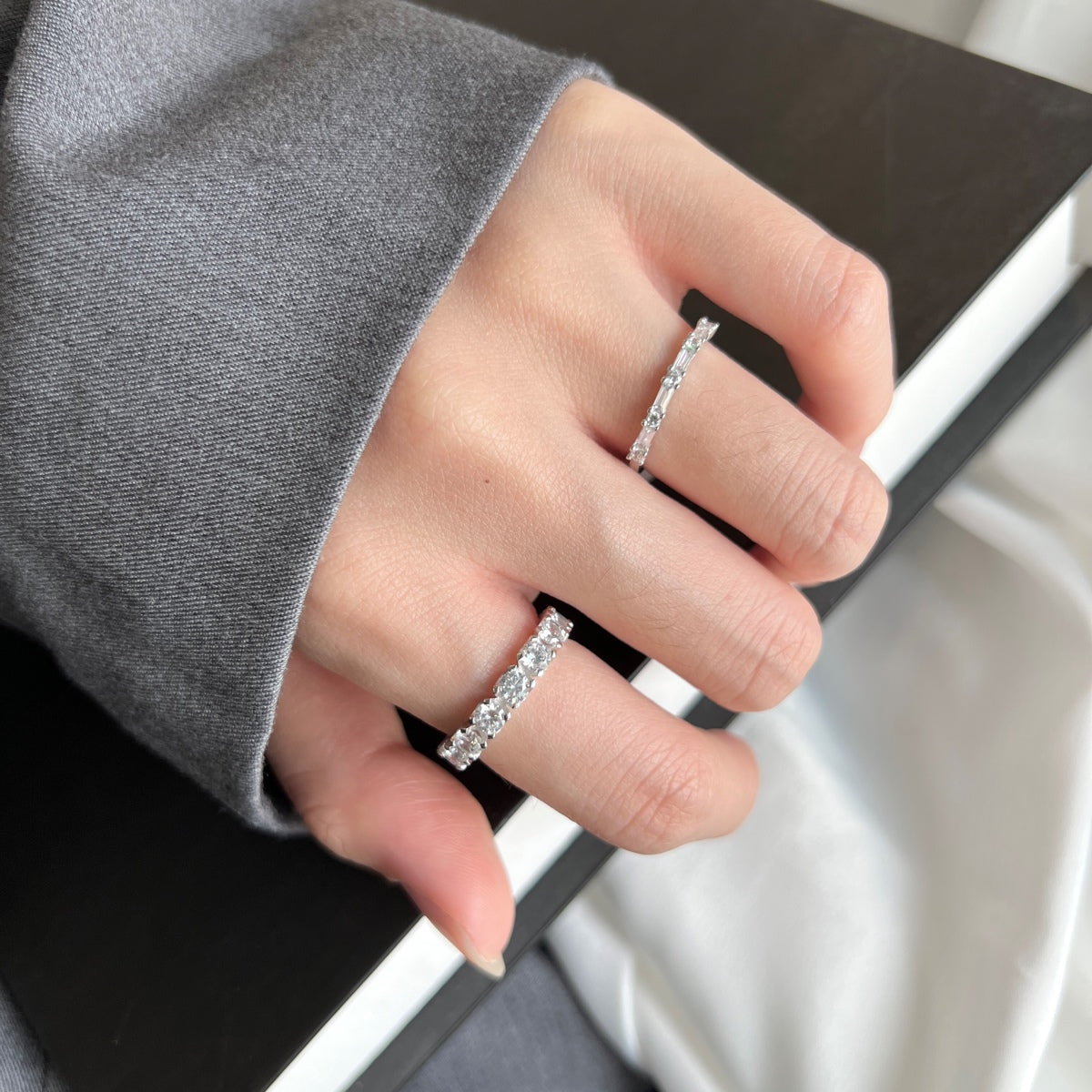[HOT]Eternity Round Cut Tennis Ring