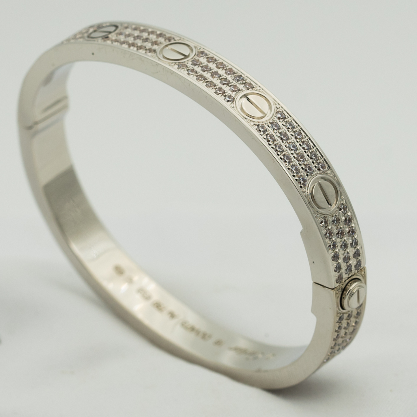 DIANA LOVE BRACELET 6.1MM DIAMOND-PAVED