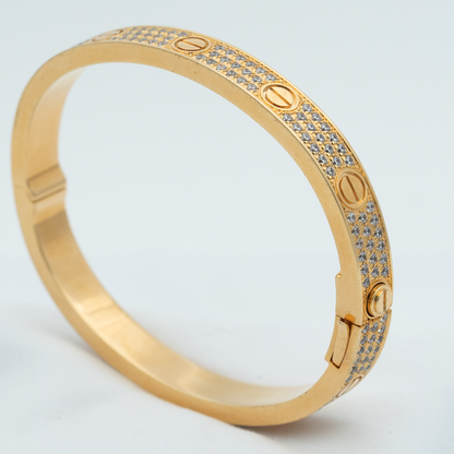 DIANA LOVE BRACELET 6.1MM DIAMOND-PAVED