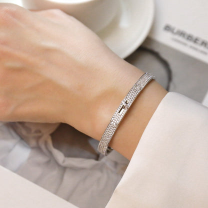DIANA KELLY BRACELET DIAMOND PAVED