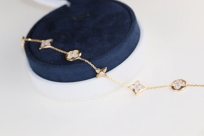 DIANA LEAF CLOVER BRACELET
