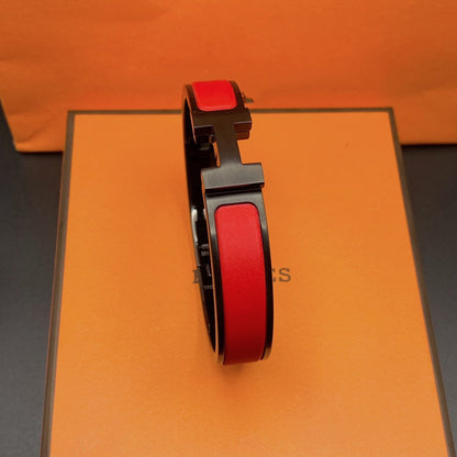 BRACELET DIANA CLIC HM SO NOIR ROUGE