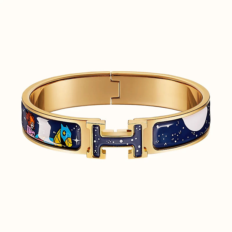 Bracelet étoile et lune Diana H 12 mm