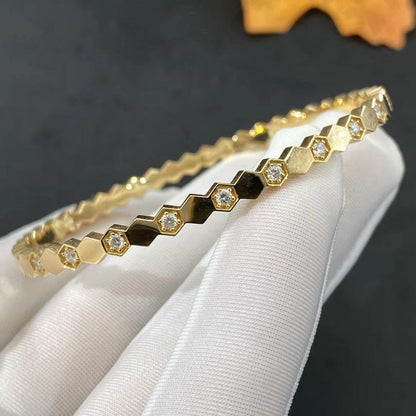 سوار ديانا بي لوف الذهبي والألماس 